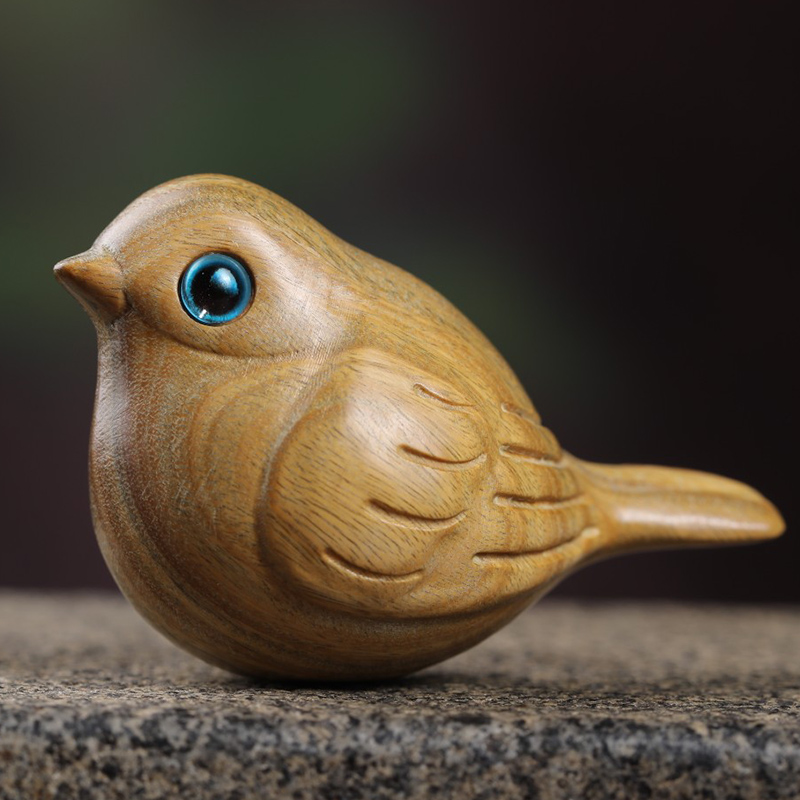 🐦Handmade Wood Carved Bird-EchoDecor