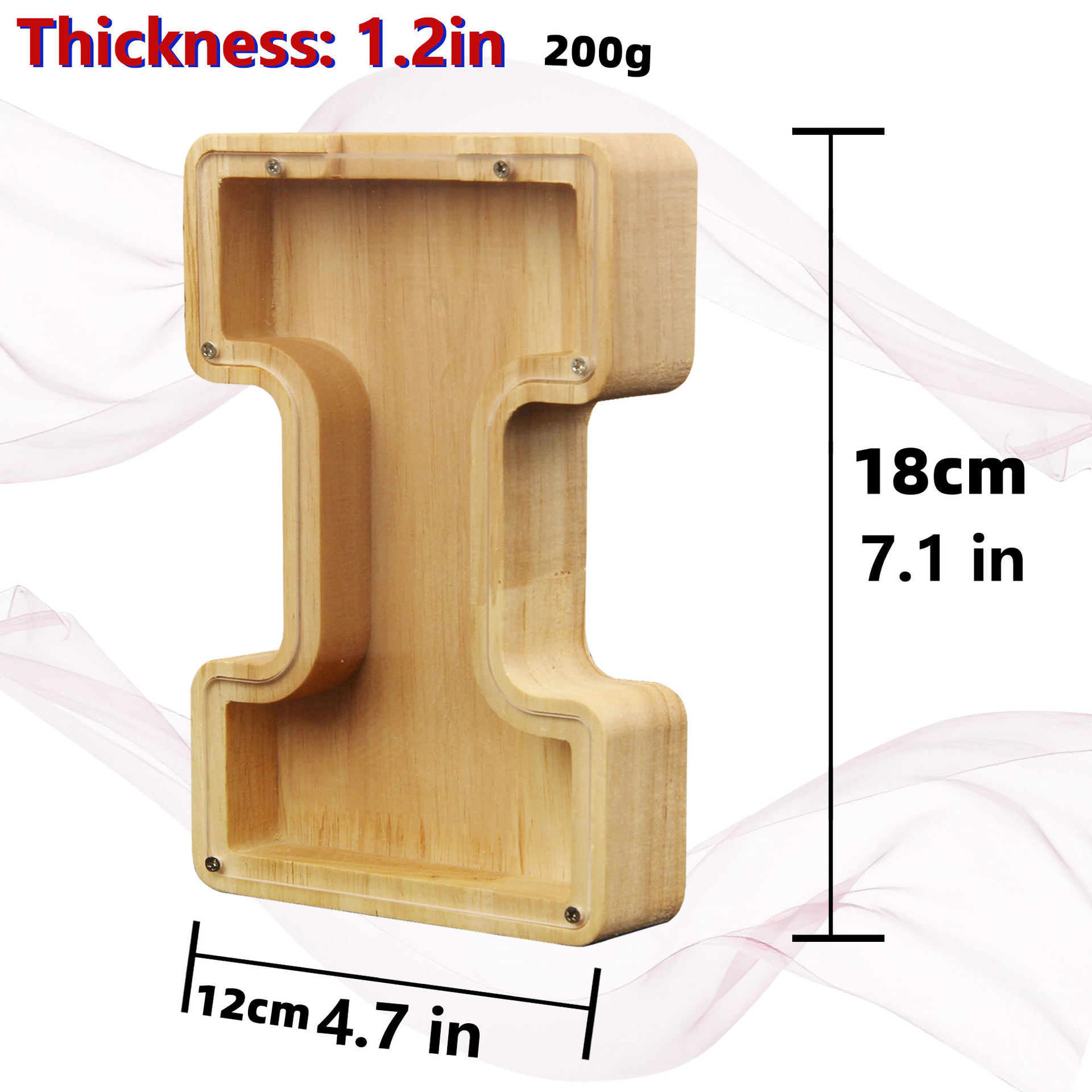 🔥 Last Day Promotion - Piggy Bank-Wood Gift For Kids-EchoDecor