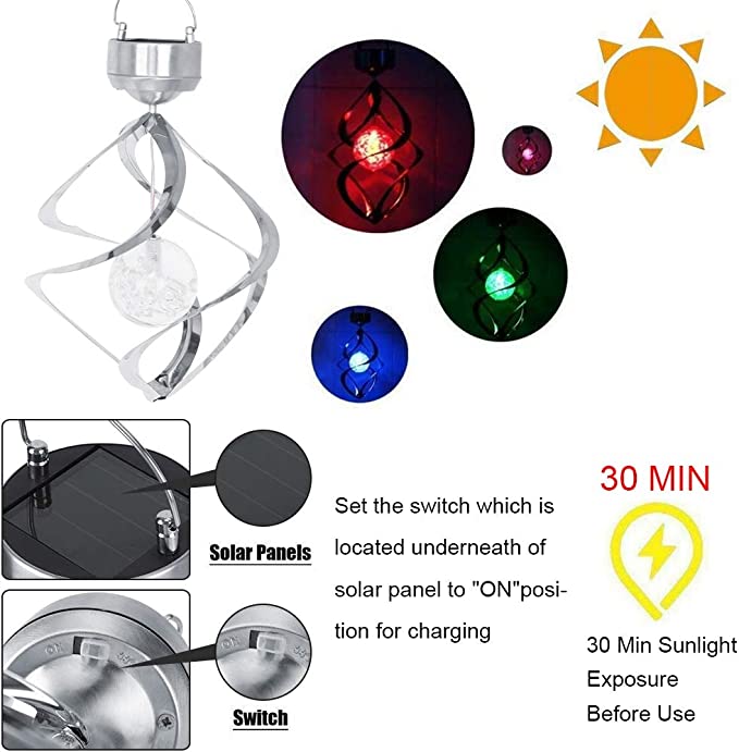 🔥Hot Sale 49% off🔥Solar Wind Bell Lamp-EchoDecor