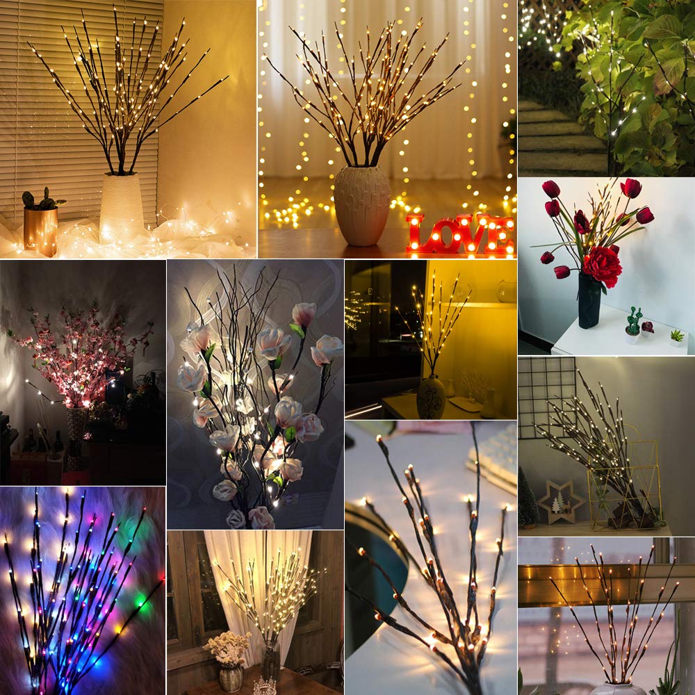 LED Twig Lighted Branch-EchoDecor