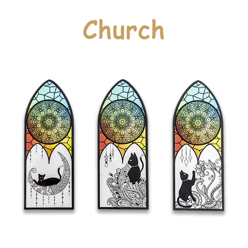 😺Translucent Cat Bookmark-6PCS-EchoDecor