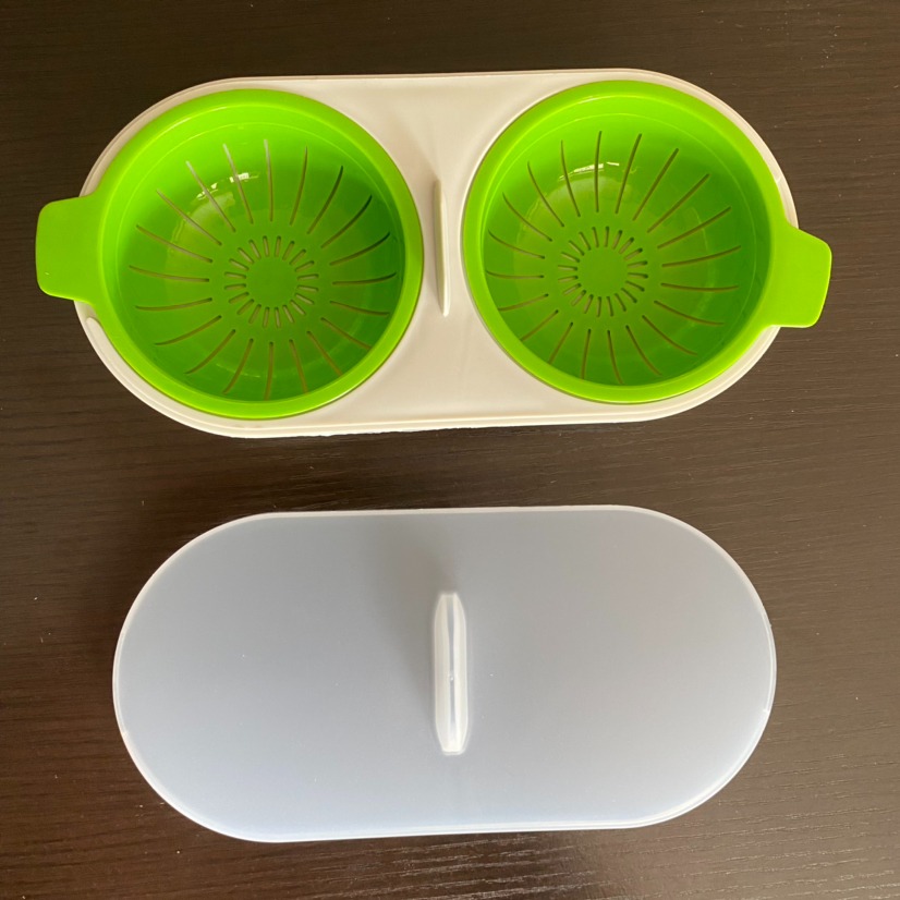 Portable egg cooker for microwave-EchoDecor