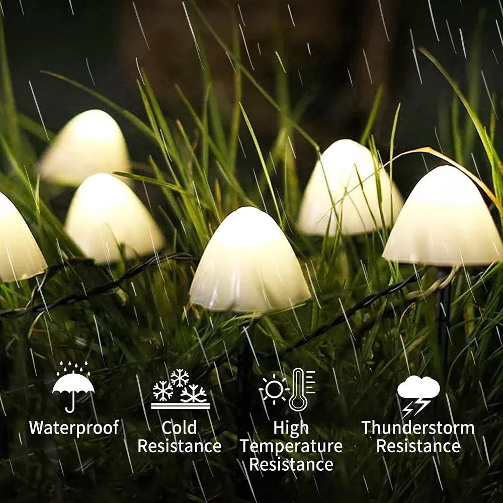🍄Outdoor Solar Mushroom Lights For Garden Decoration-EchoDecor