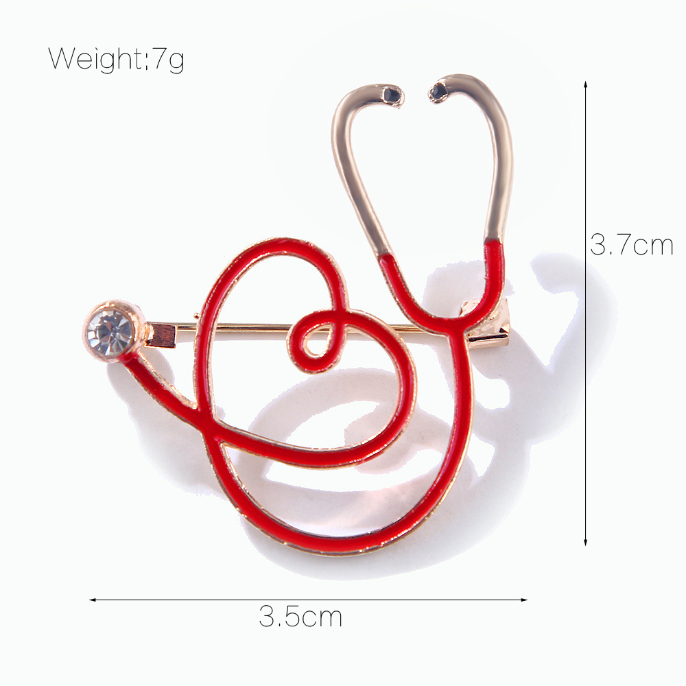 ✨Stethoscope Heartbeat Pin❤️-EchoDecor
