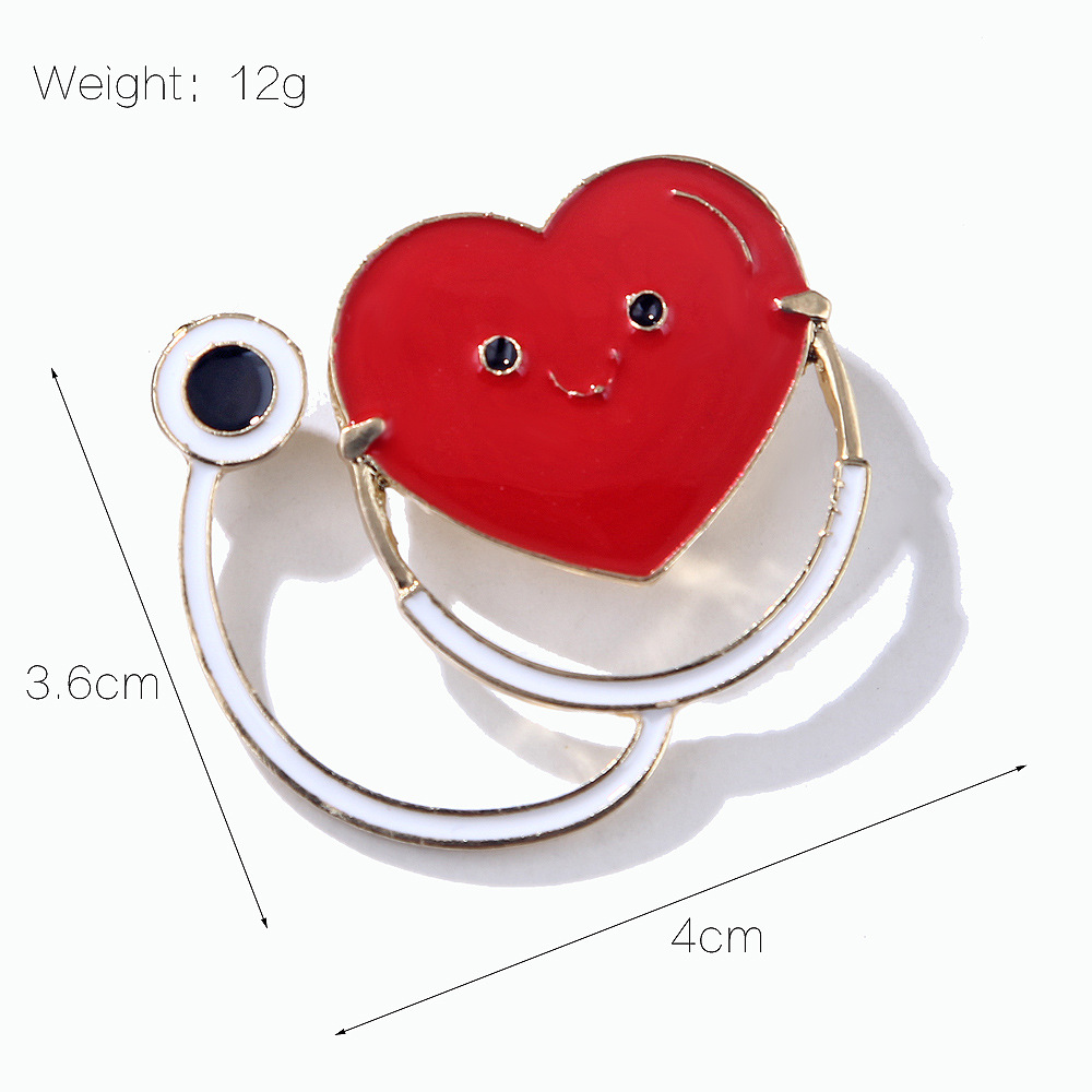 ✨Stethoscope Heartbeat Pin❤️-EchoDecor
