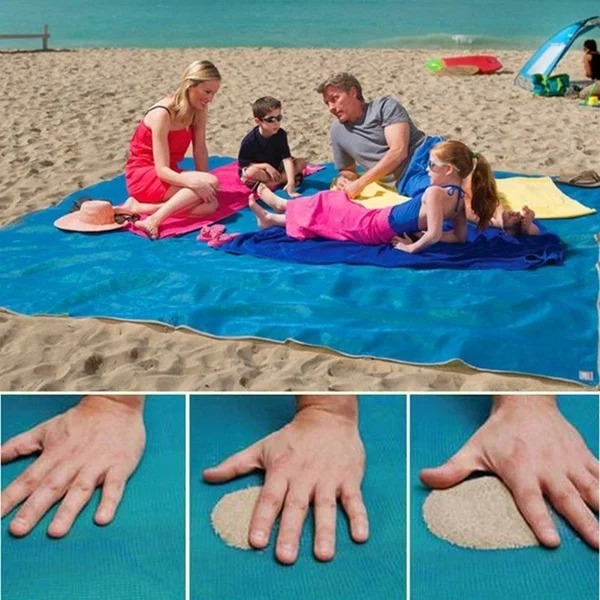 LIGHTWEIGHT SANDLESS BEACH MAT-EchoDecor
