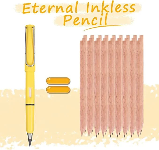 🎁 Back-to-school gift Promotion 50% OFF--Reusable Erasable Infinite Pencil-EchoDecor