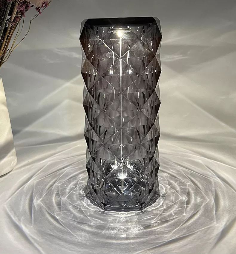 16 Color Changing Crystal Rose Diamond Touch Lamp 