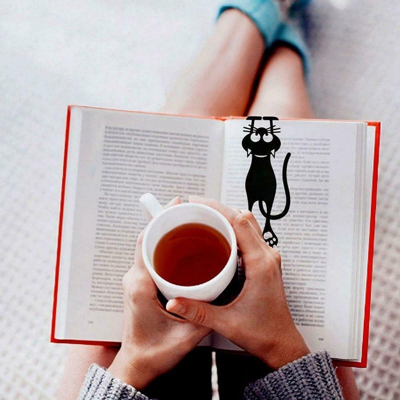 🐈 'The Hanging Cat' Bookmark -EchoDecor
