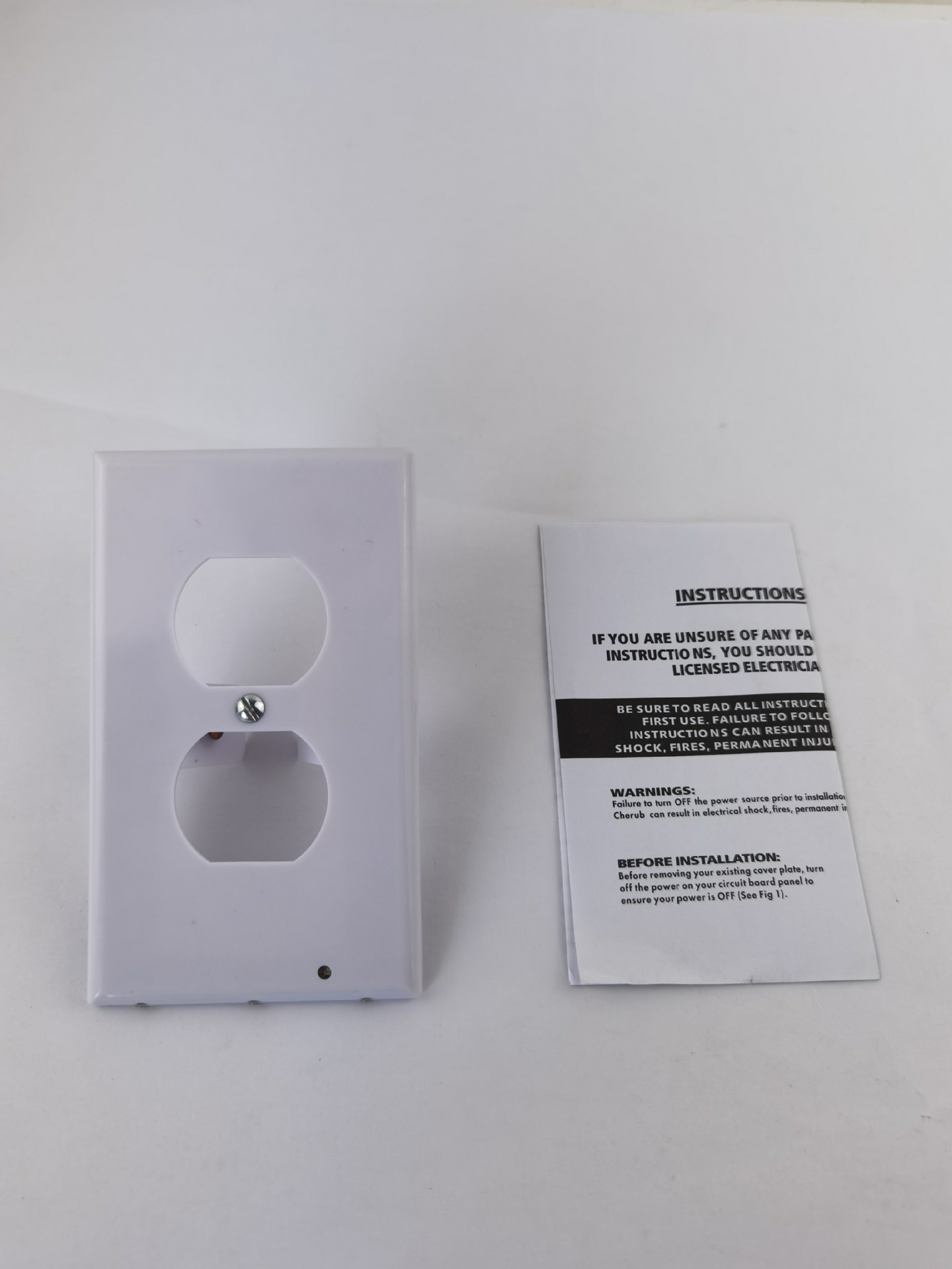 Last Day 50%OFF💡Outlet Wall Plate With Night Lights-No Batteries or Wires-EchoDecor