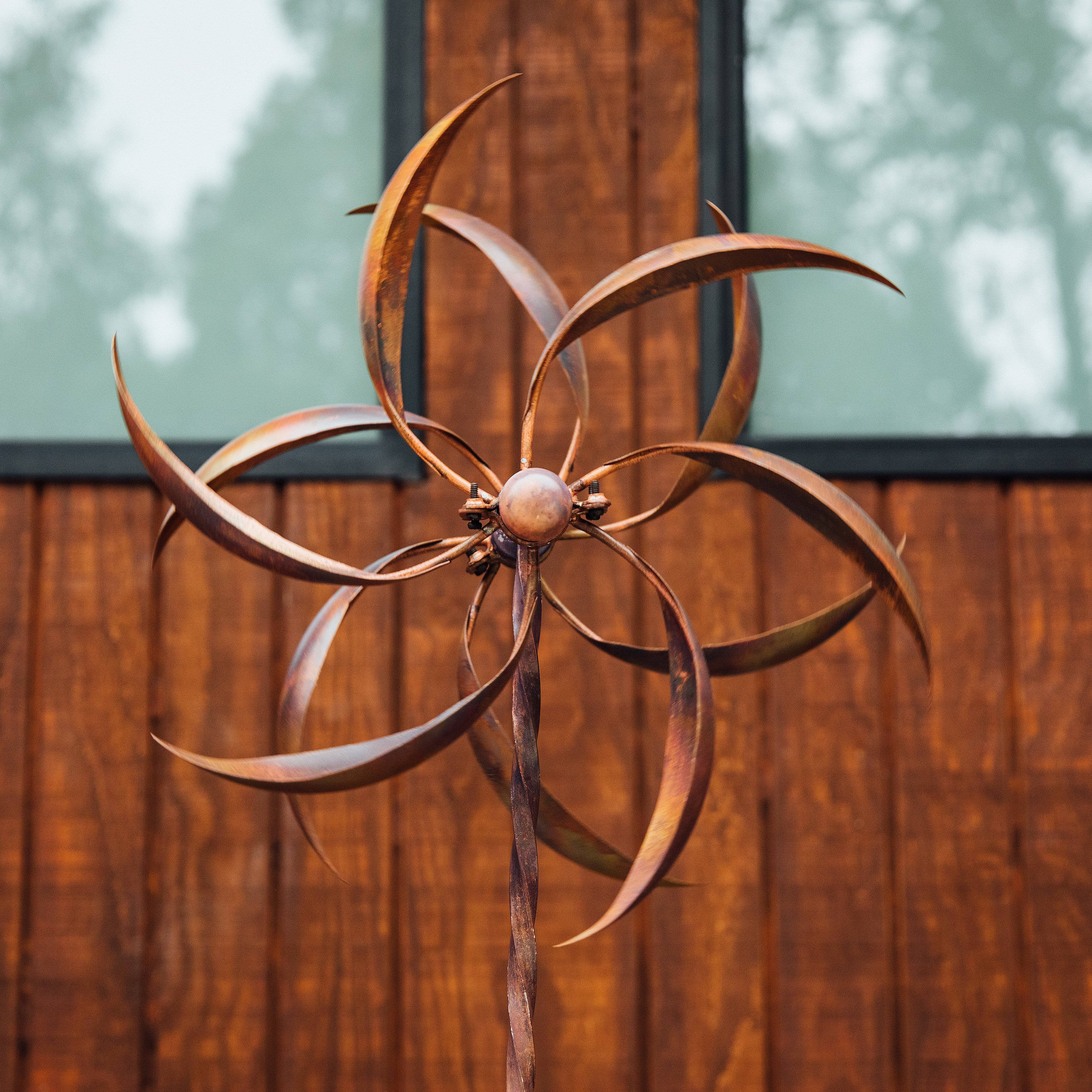 Feather Wind Spinner, 22"-EchoDecor