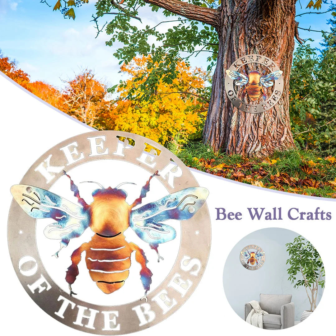 🐝Keeper of the Bees Metal Art - New Year's Promotion-EchoDecor
