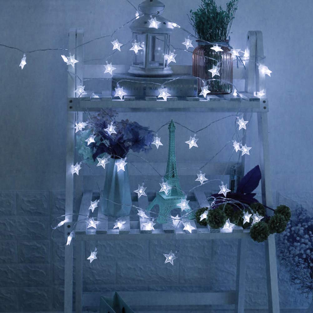 100 LED Star String Holiday Light-EchoDecor