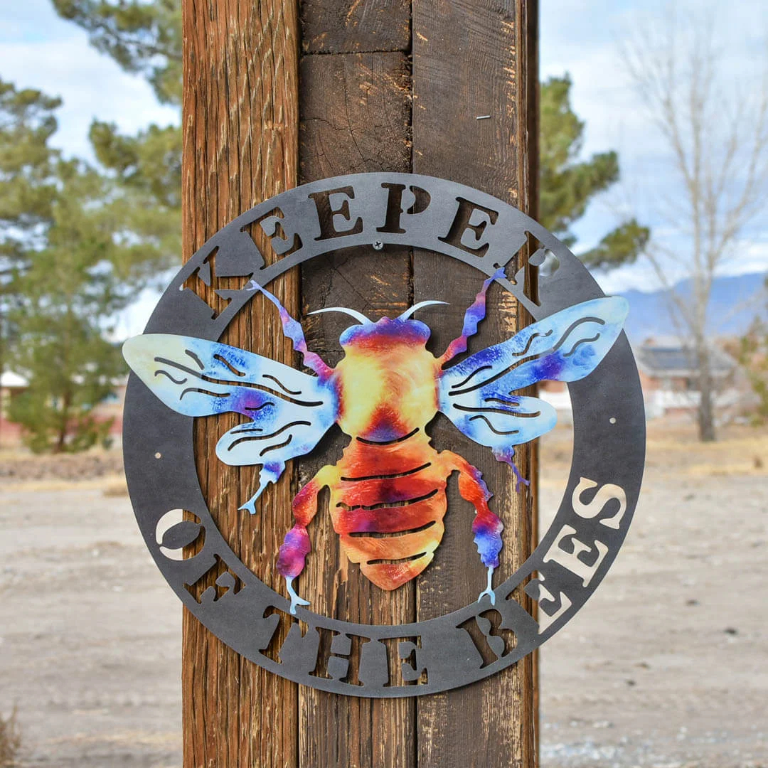 🐝Keeper of the Bees Metal Art - New Year's Promotion-EchoDecor