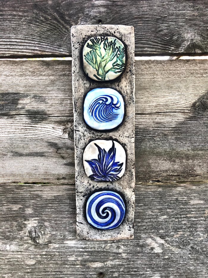 (🔥New Year Promotion-50% OFF)Starry Sky Ocean Garden Sculpture Decoration-EchoDecor