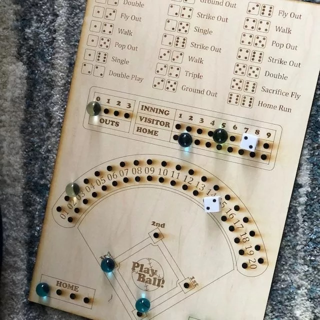 🎲BASEBALL DICE BOARD GAME- Buy 2 Free Shipping-EchoDecor