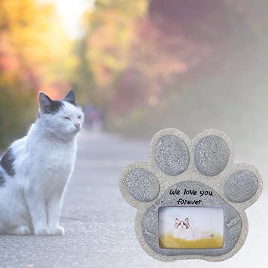 🐶Paw Print Pet Tombstone Cat/Dog Memorial -EchoDecor