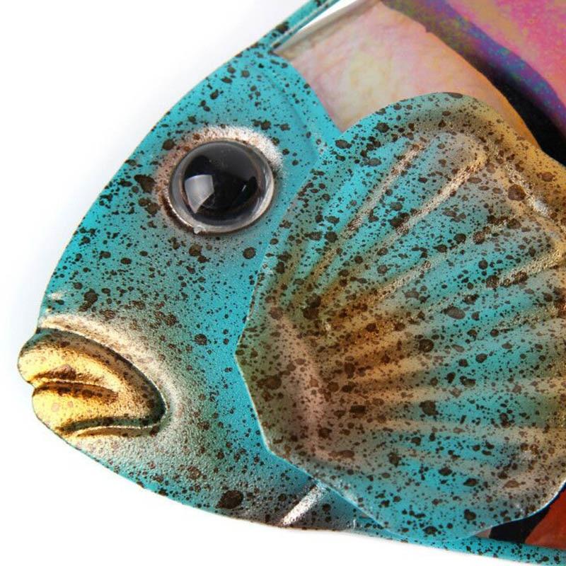 Metal Glass Fish-EchoDecor