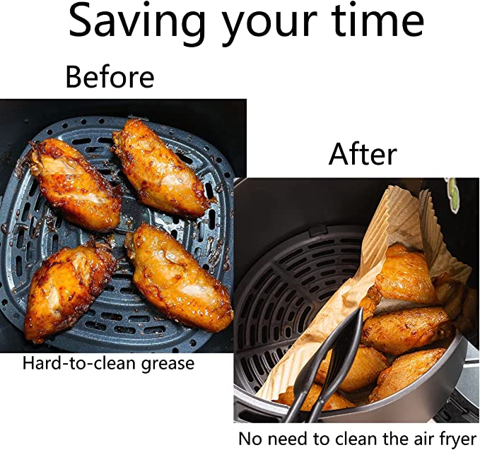 🔥Last Day 48% OFF🔥Air Fryer Disposable Paper Liner -EchoDecor
