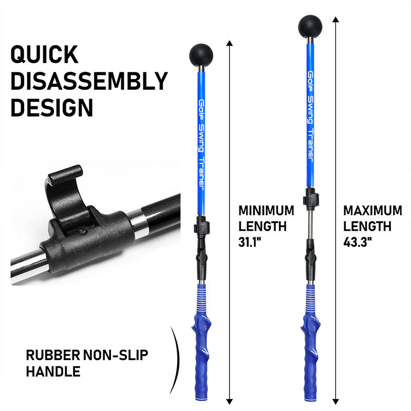 🎊Father's Day Pre-Sale 50% OFF🎊Foldable Golf Swing Training Aid Stick-EchoDecor