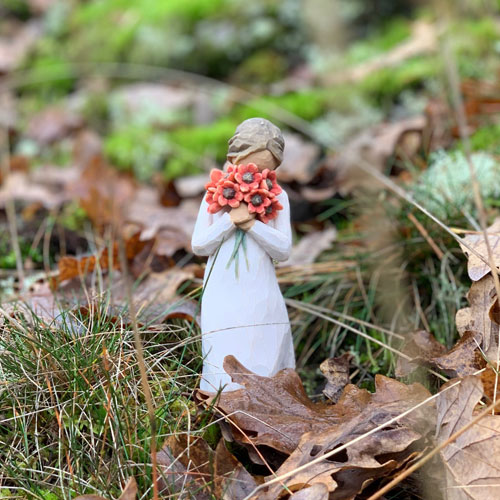 💐💐Flower Bouquet Figure Ornaments-EchoDecor