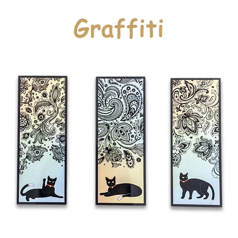 😺Translucent Cat Bookmark-6PCS-EchoDecor