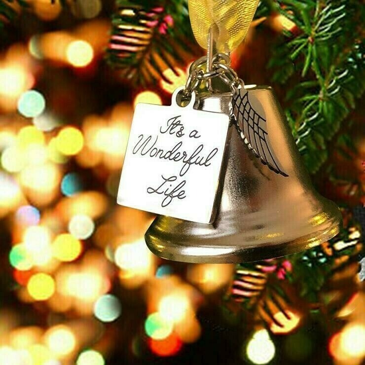 🔔Christmas Ornaments Angel Wings Bell🎅-EchoDecor