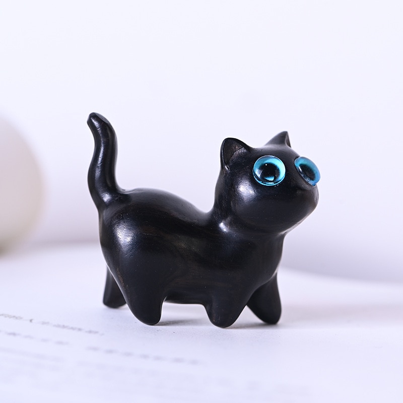 Kawaii Cat Miniature Figurines-EchoDecor