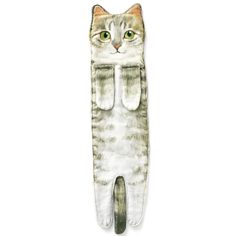 ✨New Arrival ✨😺Cute Cat Hand Towel🐾-EchoDecor