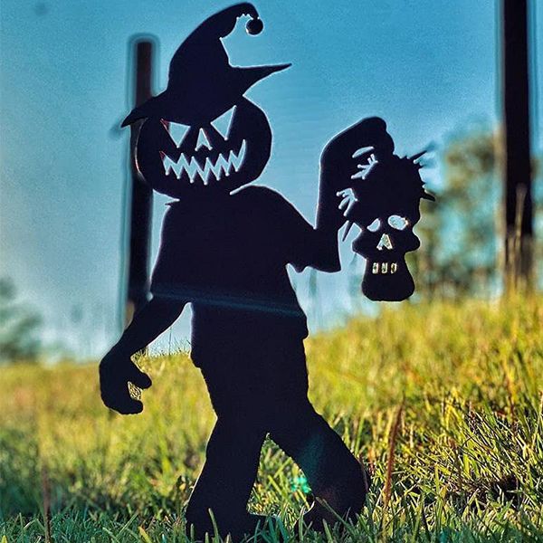 Cute and Unique ghost zombies - Halloween yard decor Metal art-EchoDecor