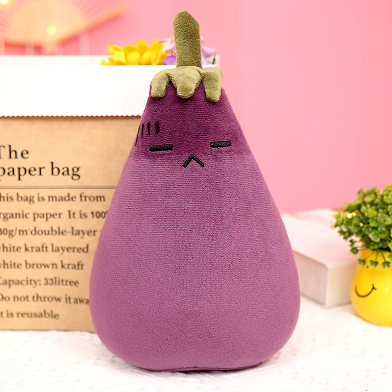 🍆Purple Eggplant Doll Cute Little Pillow Plush Doll