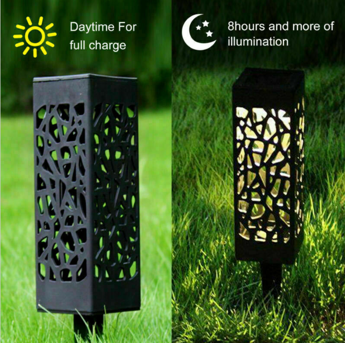 Outdoor Waterproof Solar Beautiful hollow Garden Light💡-EchoDecor