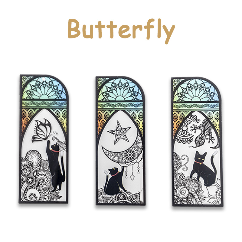 😺Translucent Cat Bookmark-6PCS-EchoDecor