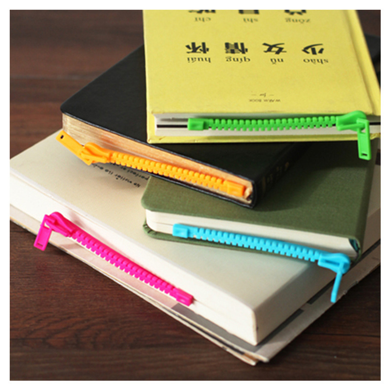 Fun Colorful Bookmark Cool Zipper Design-EchoDecor