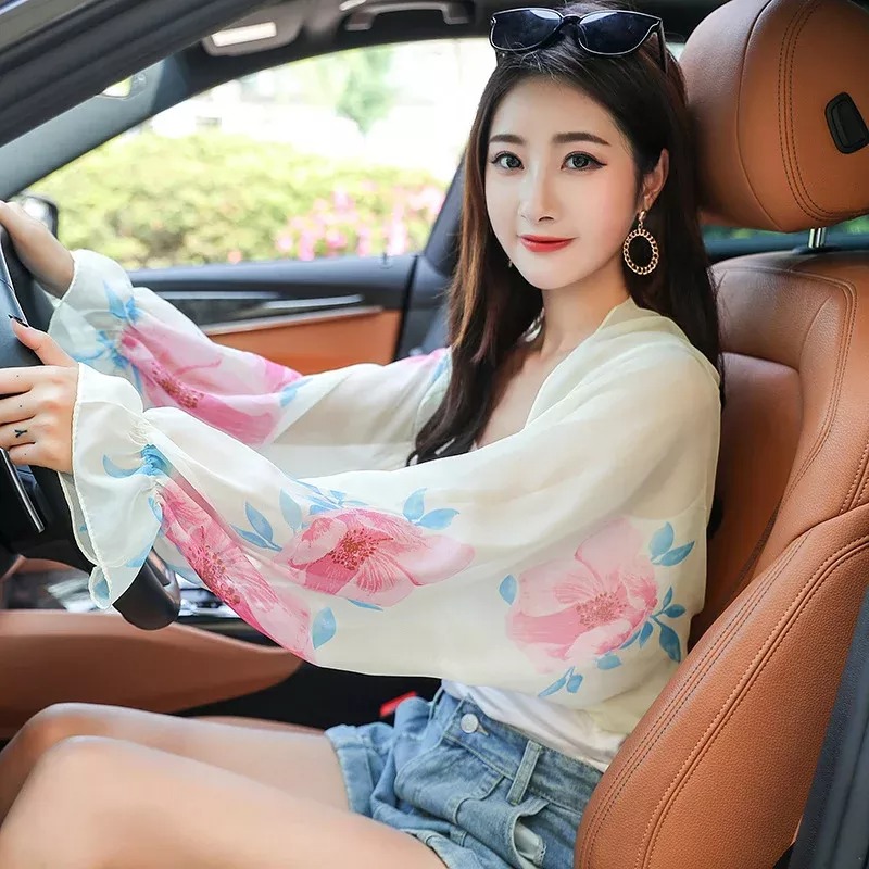 🔥2023 Summer Hot Sale-Driving/Traveling UV-Protective Shawl For Ladies-EchoDecor