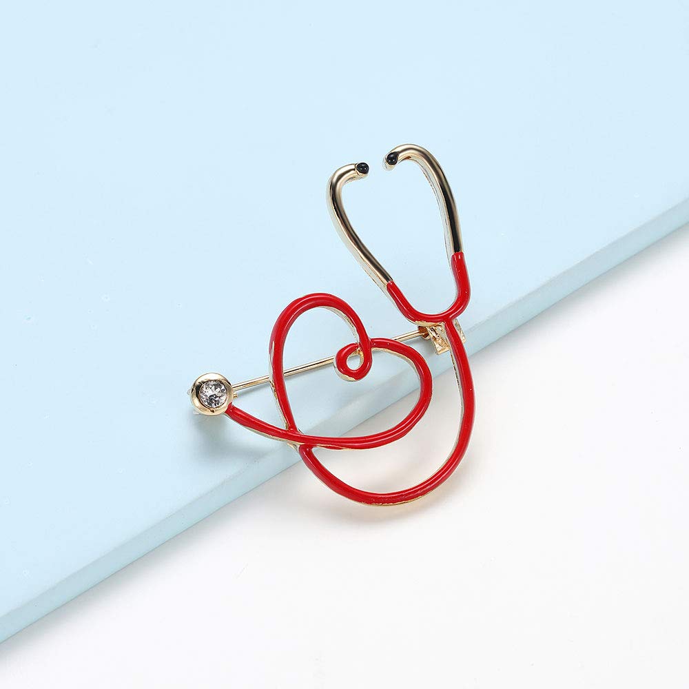 ✨Stethoscope Heartbeat Pin❤️-EchoDecor