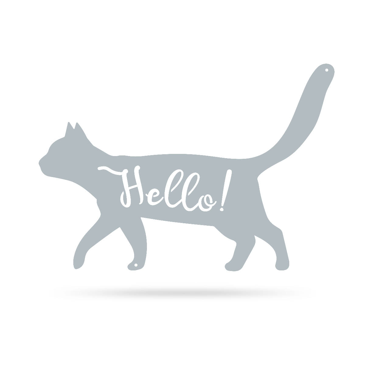 Friendly Cat Wall Art-EchoDecor