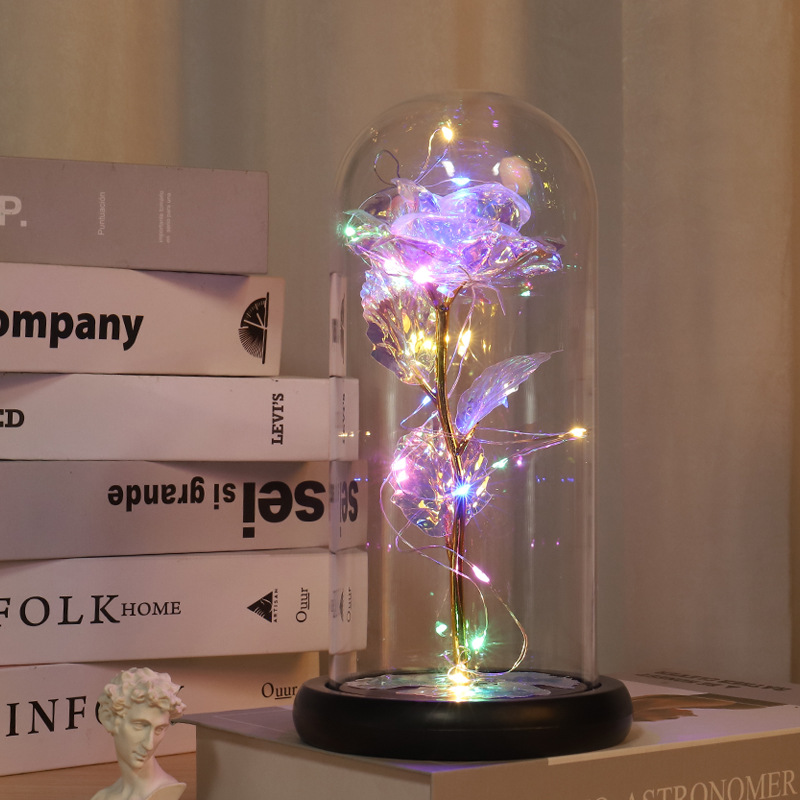 🎁Valentine's Day Gift🎁-Galaxy Rose in Dome❤️-EchoDecor