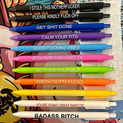 🤣11 Pcs Funny Pens-EchoDecor