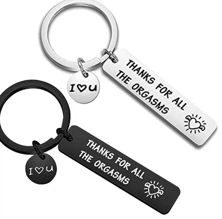 💝Valentine's Gifts-50%OFF🔥Funny Keychain For Couples - Perfect Gift-EchoDecor