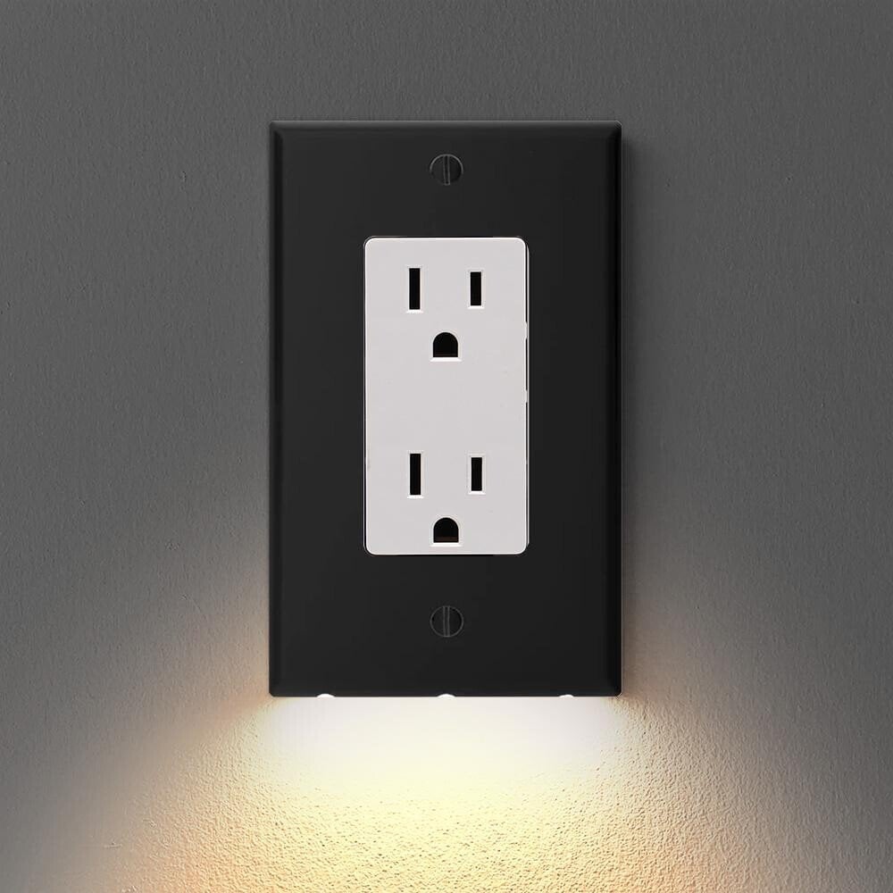 Last Day 50%OFF💡Outlet Wall Plate With Night Lights-No Batteries or Wires-EchoDecor