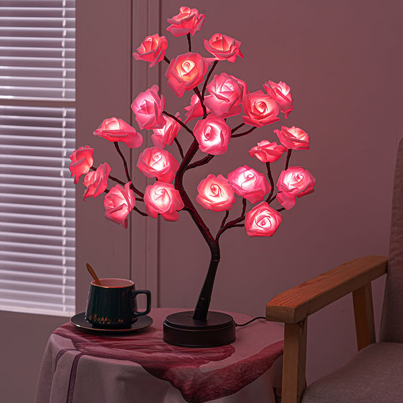 💕Forever Rose Tree Lamp-EchoDecor