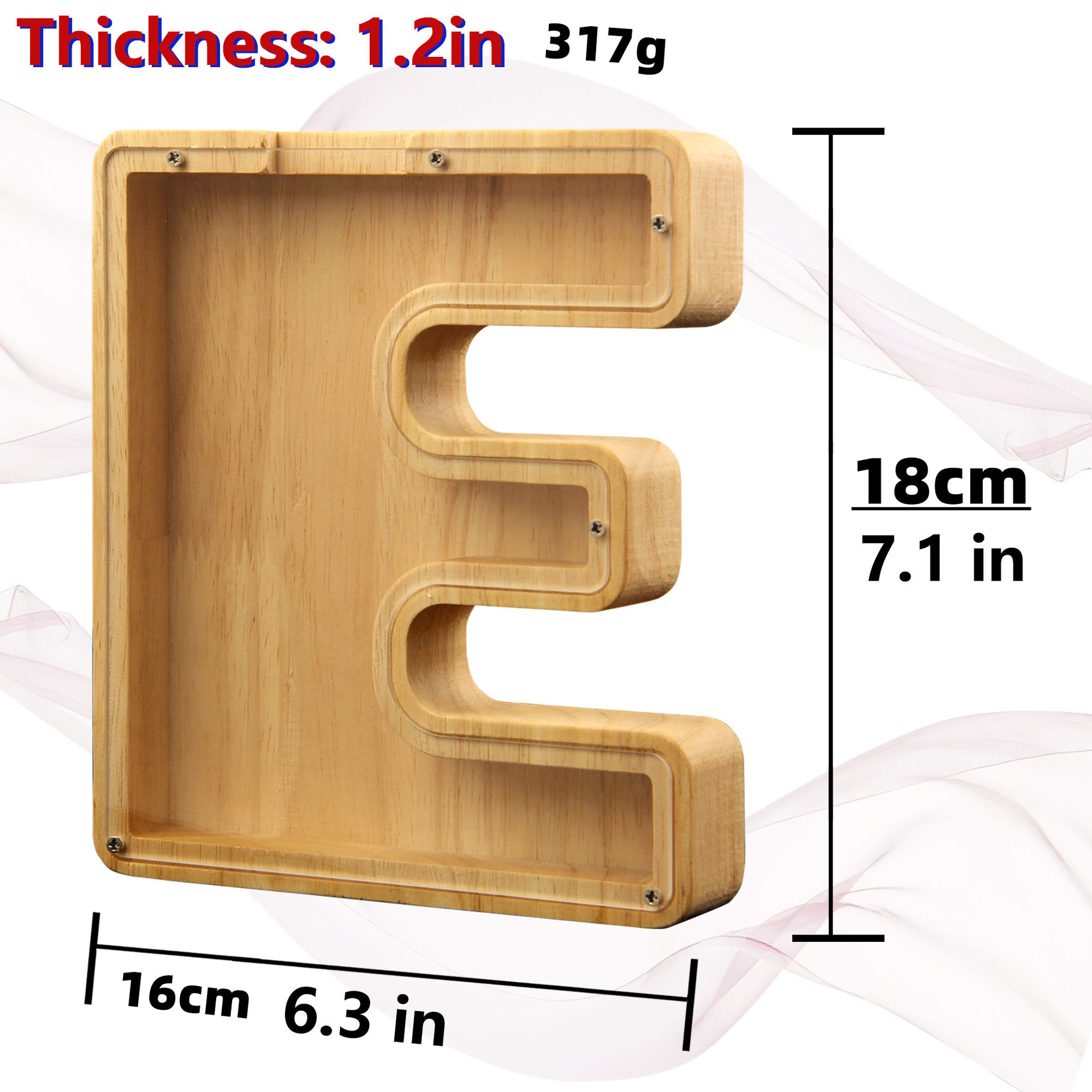 🔥 Last Day Promotion - Piggy Bank-Wood Gift For Kids-EchoDecor