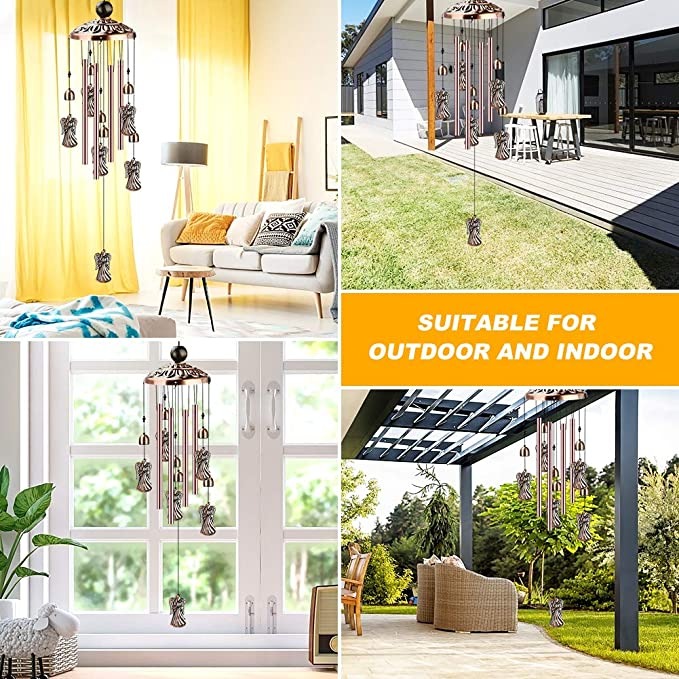 Retro Metal Wind Chime-EchoDecor