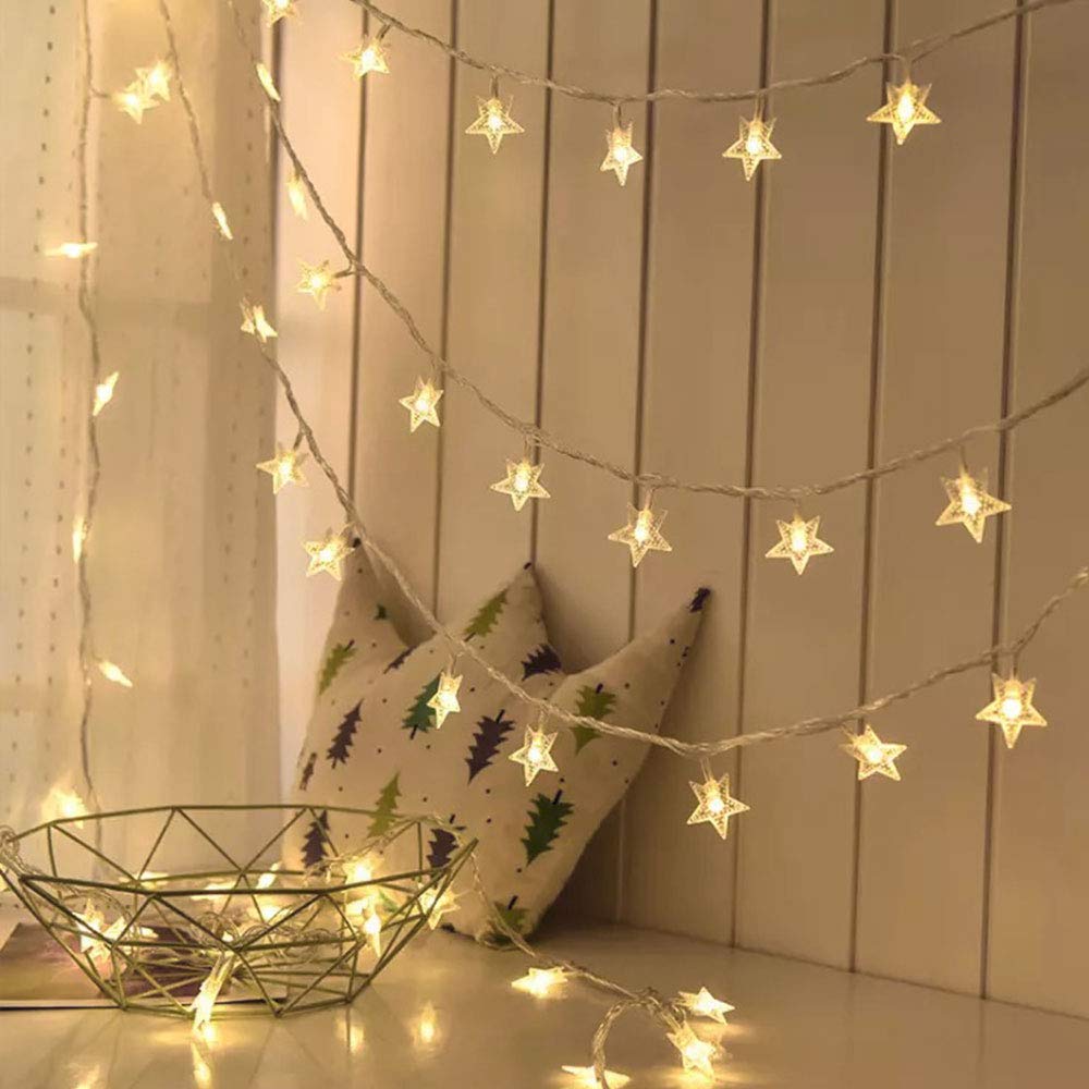 100 LED Star String Holiday Light-EchoDecor