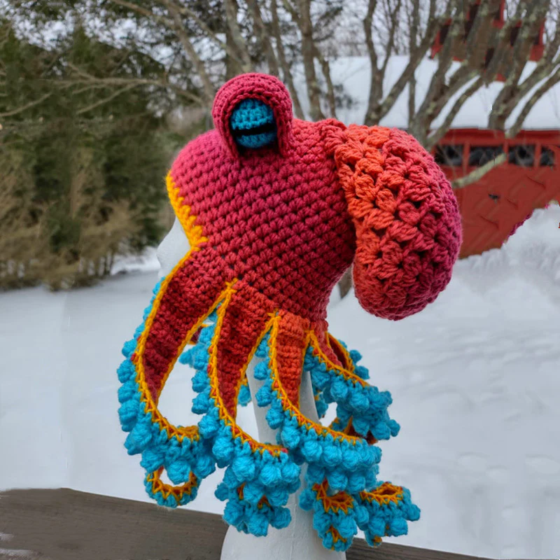 🐙Octopus Knitted Hat✨ -EchoDecor