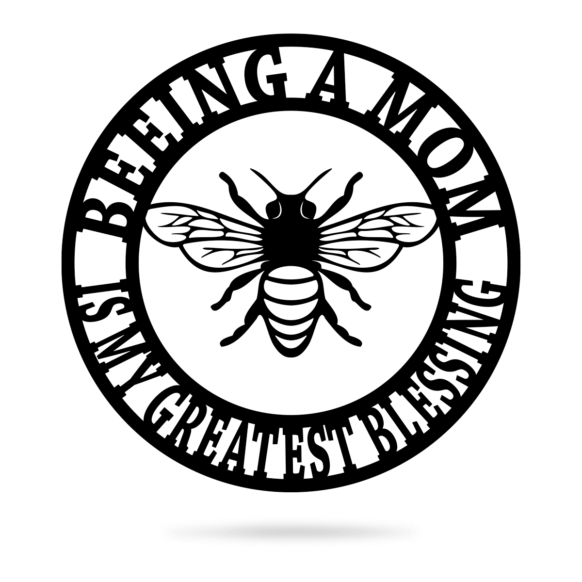 Beeing A Mom Wall Art-EchoDecor