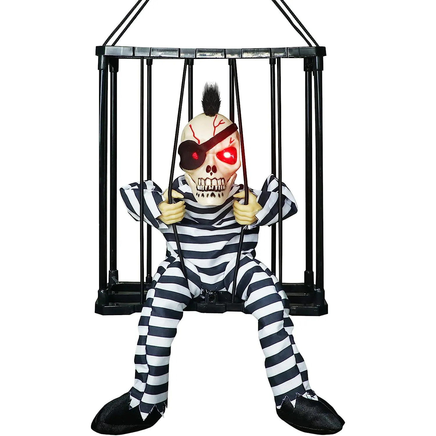 🎃Early Halloween Sale - Glowing Motion Skeleton Prisoner-EchoDecor