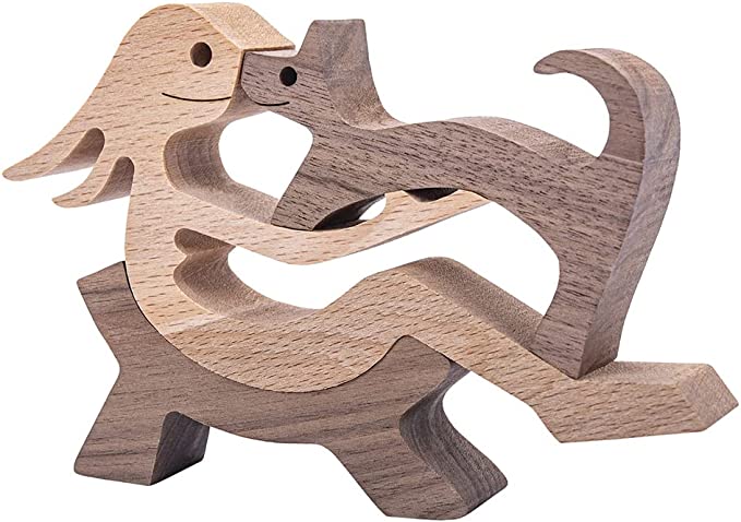 💝The Love Between You And Your Fur-Friend - Gift For Pet Lovers - Wooden Pet Carvings-EchoDecor