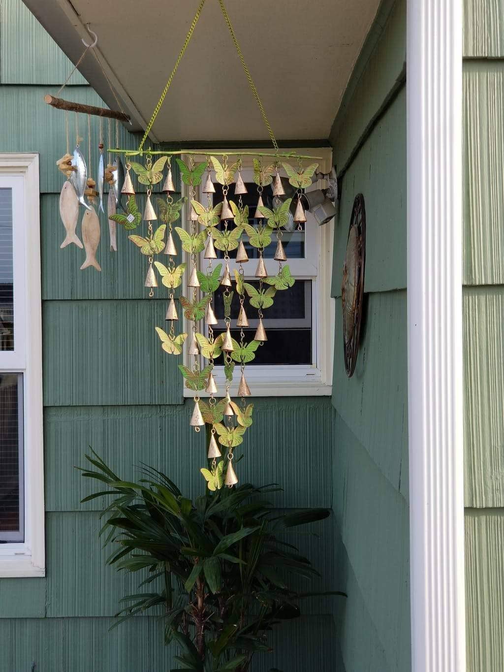 Shimmering Bells with Butterflies-EchoDecor